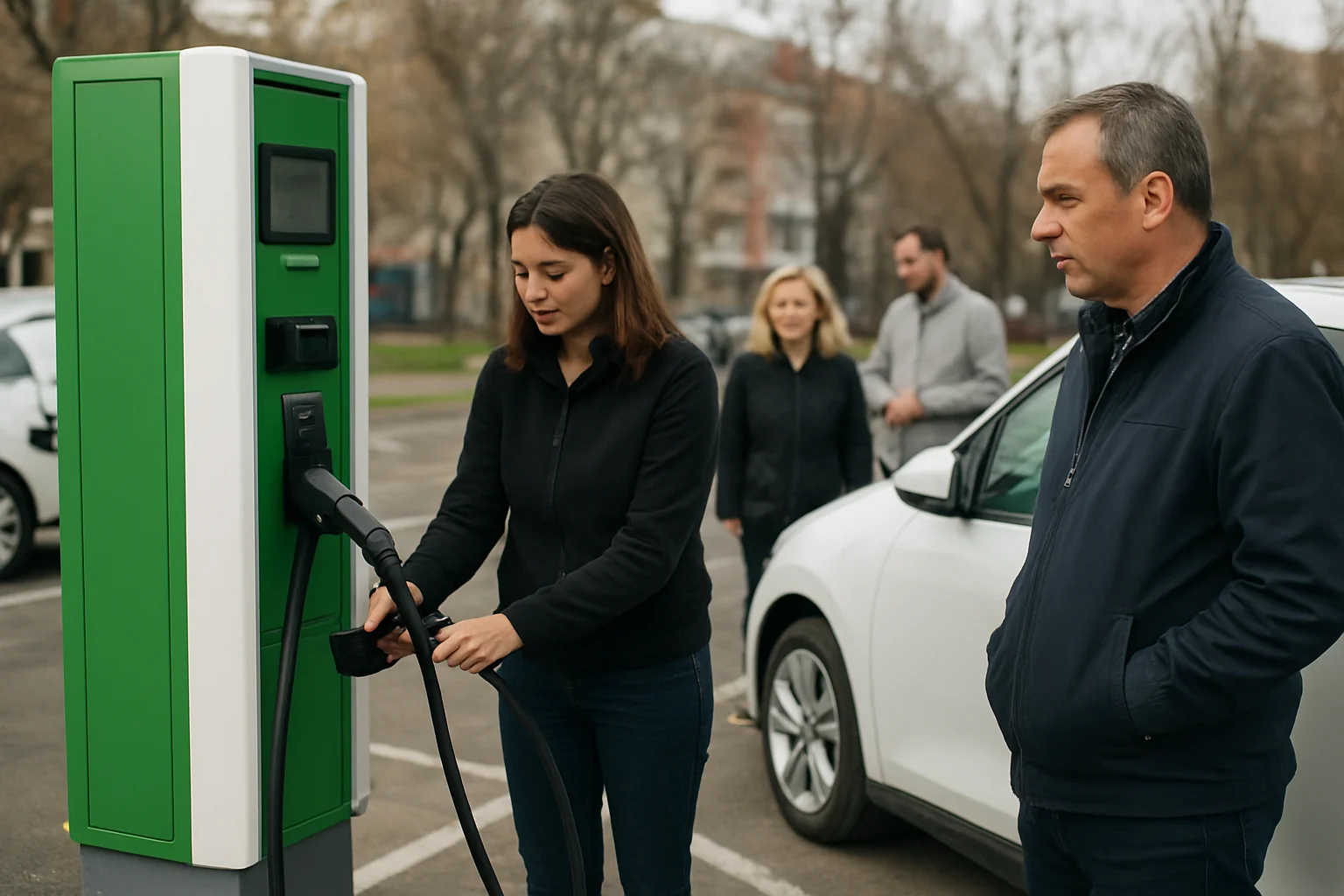 19 noi stații de încărcare pentru mașini electrice, total 86