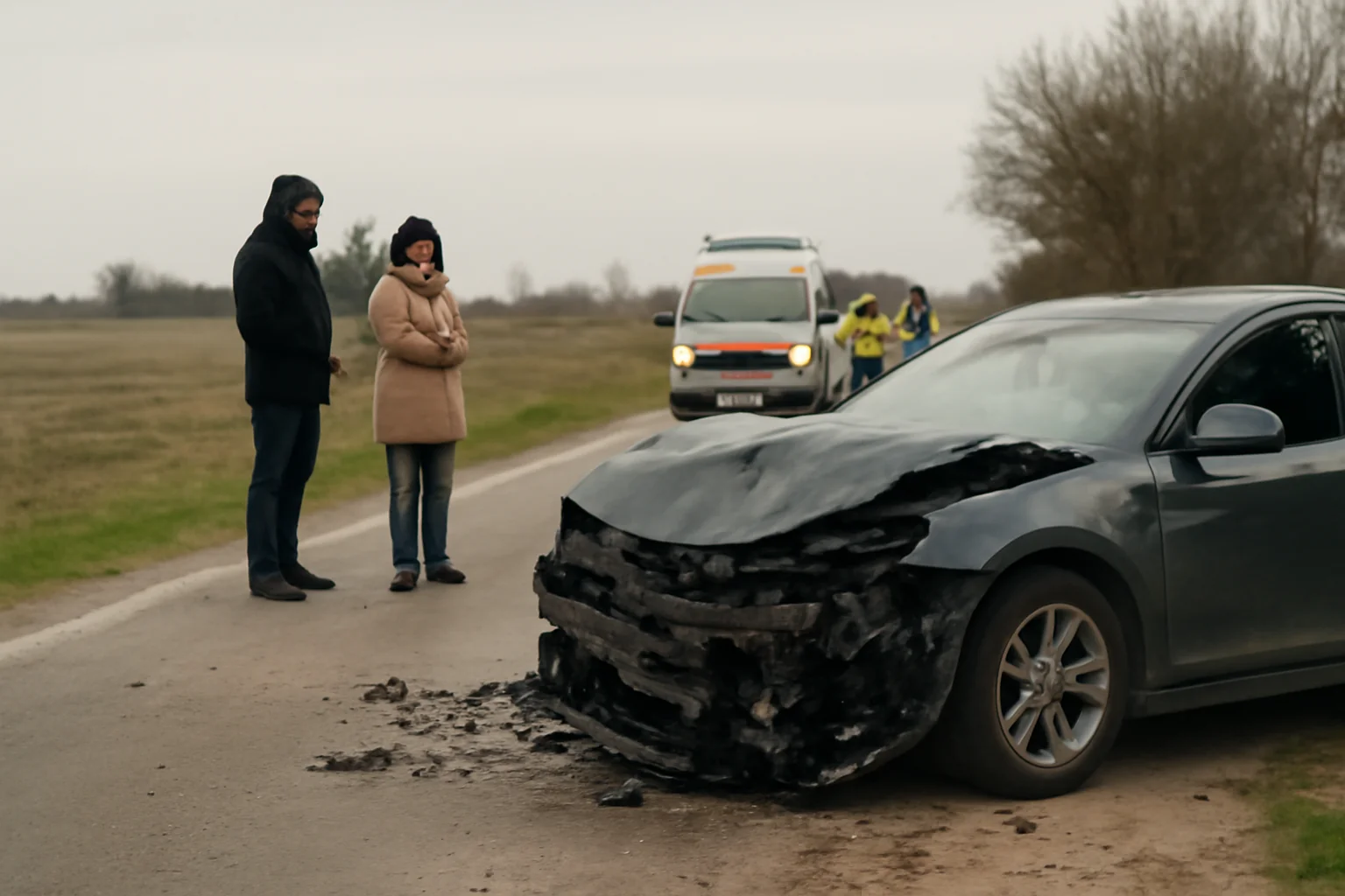 Accident rutier mortal pe DN 25, lângă Drăgănești, în județul Galați