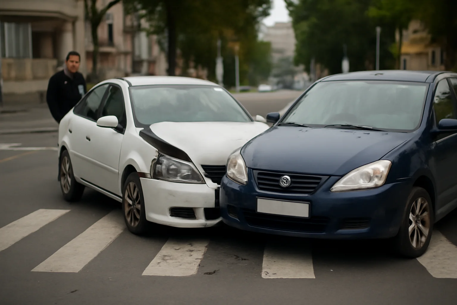 Adolescent rănit pe trecerea de pietoni în Micro 20, Galați, după un impact cu un autoturism