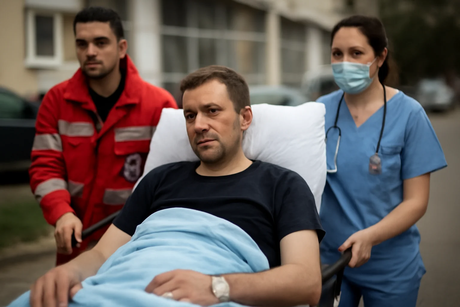Angajat al combinatului Liberty Galați ajunge la spital după trei zile de grevă a foamei