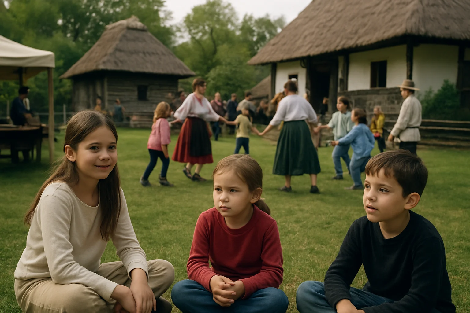 Ateliere și spectacole gratuite pentru copii la Muzeul Satului