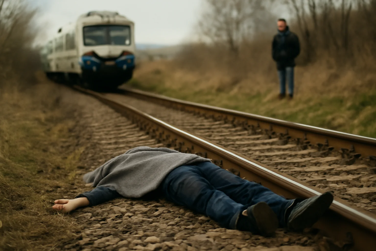 Bărbat decedat după ce a fost lovit de trenul Galați – Cluj-Napoca în județul Cluj