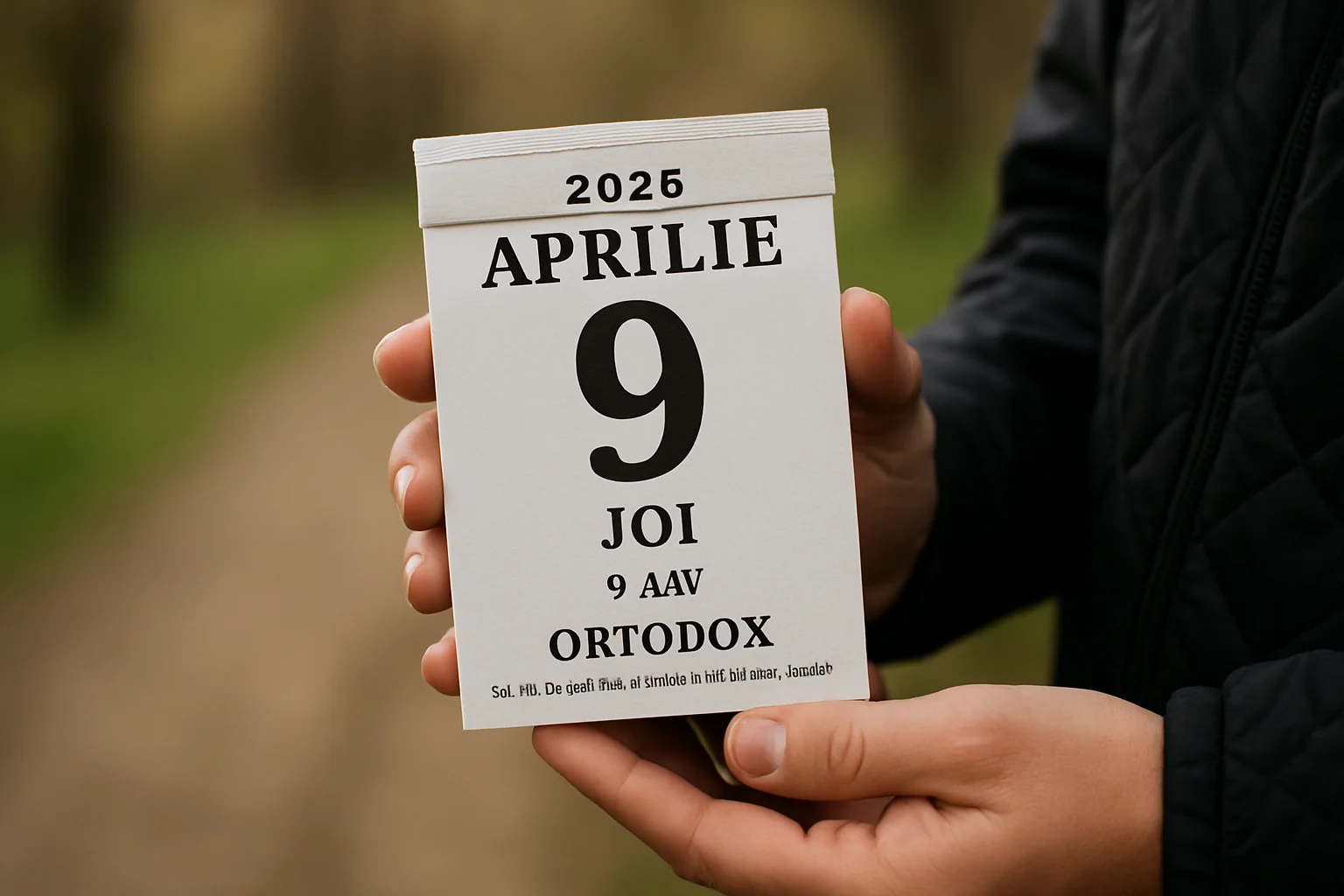 Calendar ortodox – 2026-04-09