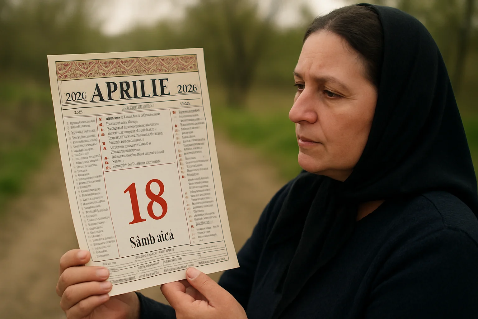 Calendar ortodox – 2026-04-18