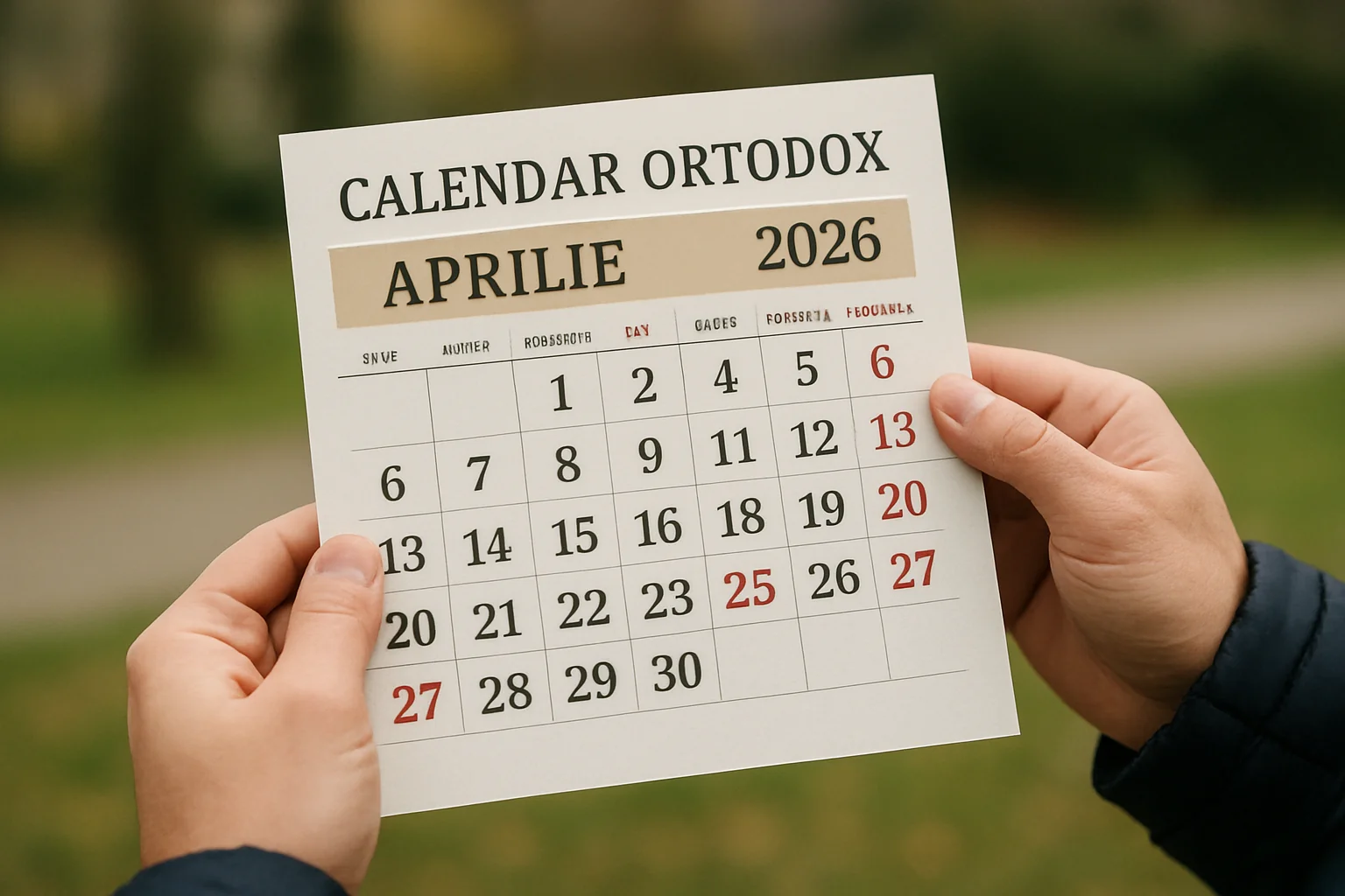 Calendar ortodox – 2026-04-25