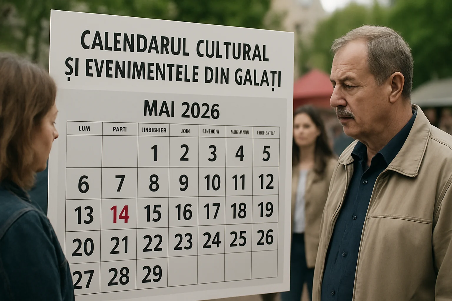 Calendarul cultural și evenimentele din Galați pentru 13 mai 2026
