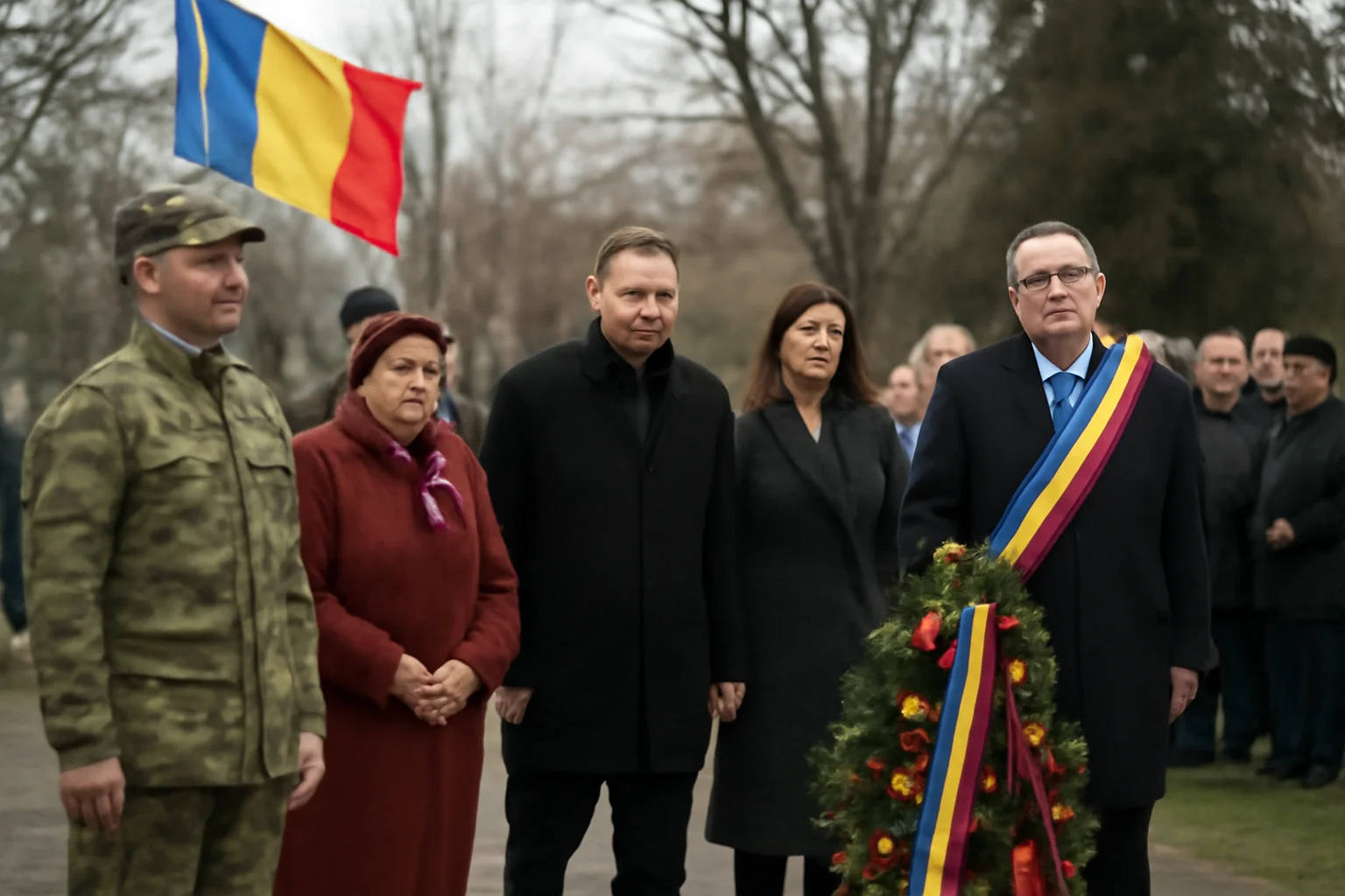 Ceremonie comemorativă la Galați pentru apărătorii orașului din ianuarie 1918