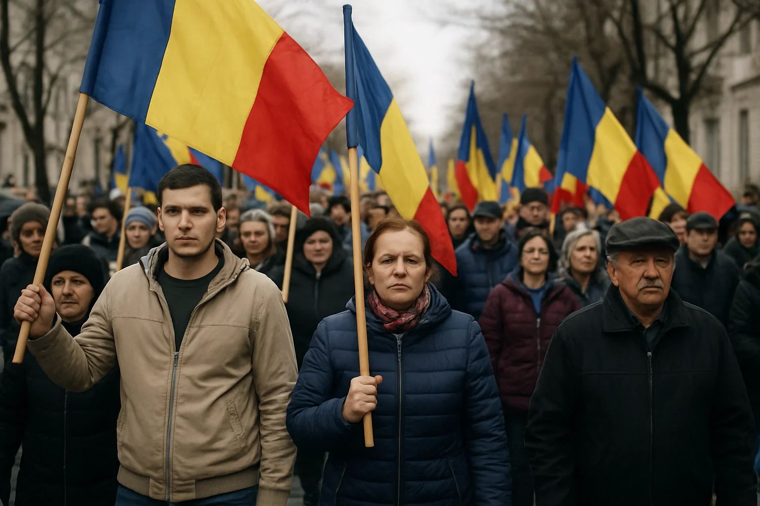Ceremonii de Ziua Drapelului Național vineri