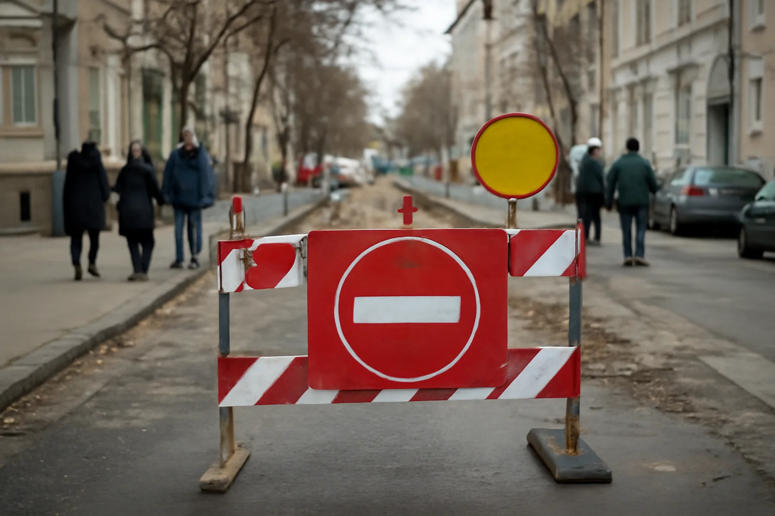 Circulație oprită pe porțiuni din străzile Alexandru Cernat și Armata Poporului, în perioada 16–20 februarie, din cauza lucrărilor