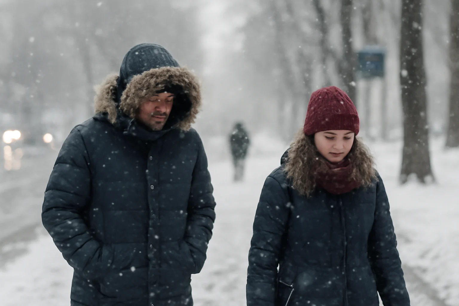 Cod galben de ger și ninsori la Galați: avertizare meteo pentru început de săptămână