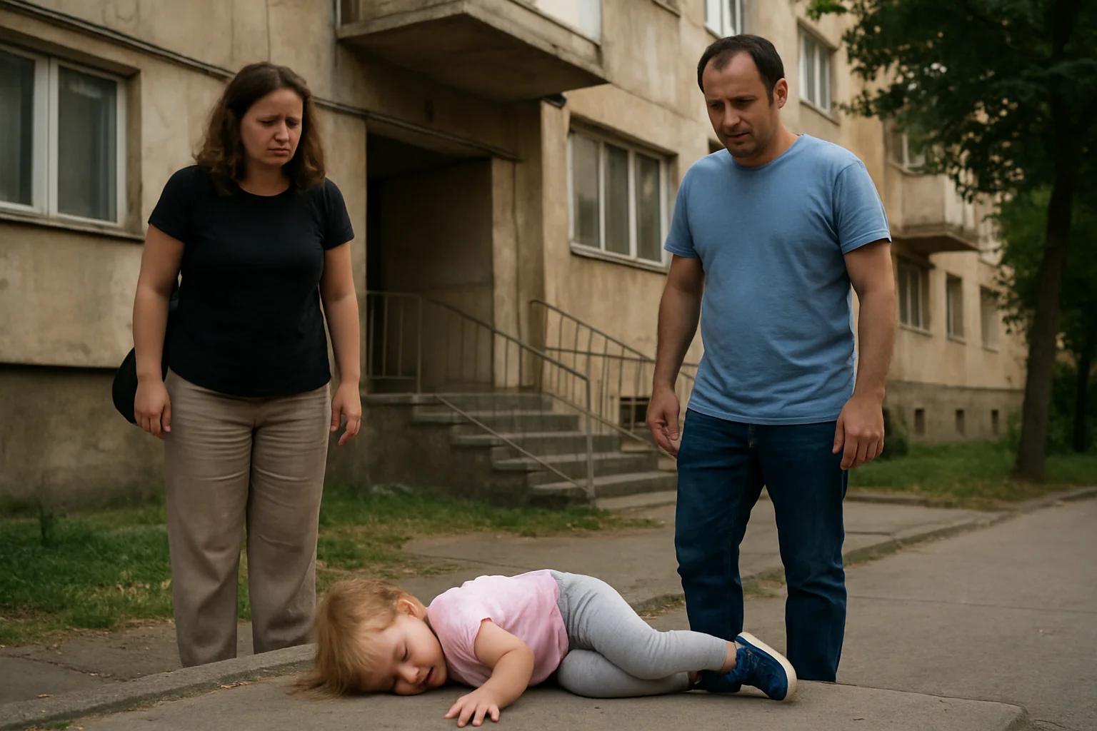 Copil de 2 ani rănit după o cădere de la etaj în Brăila