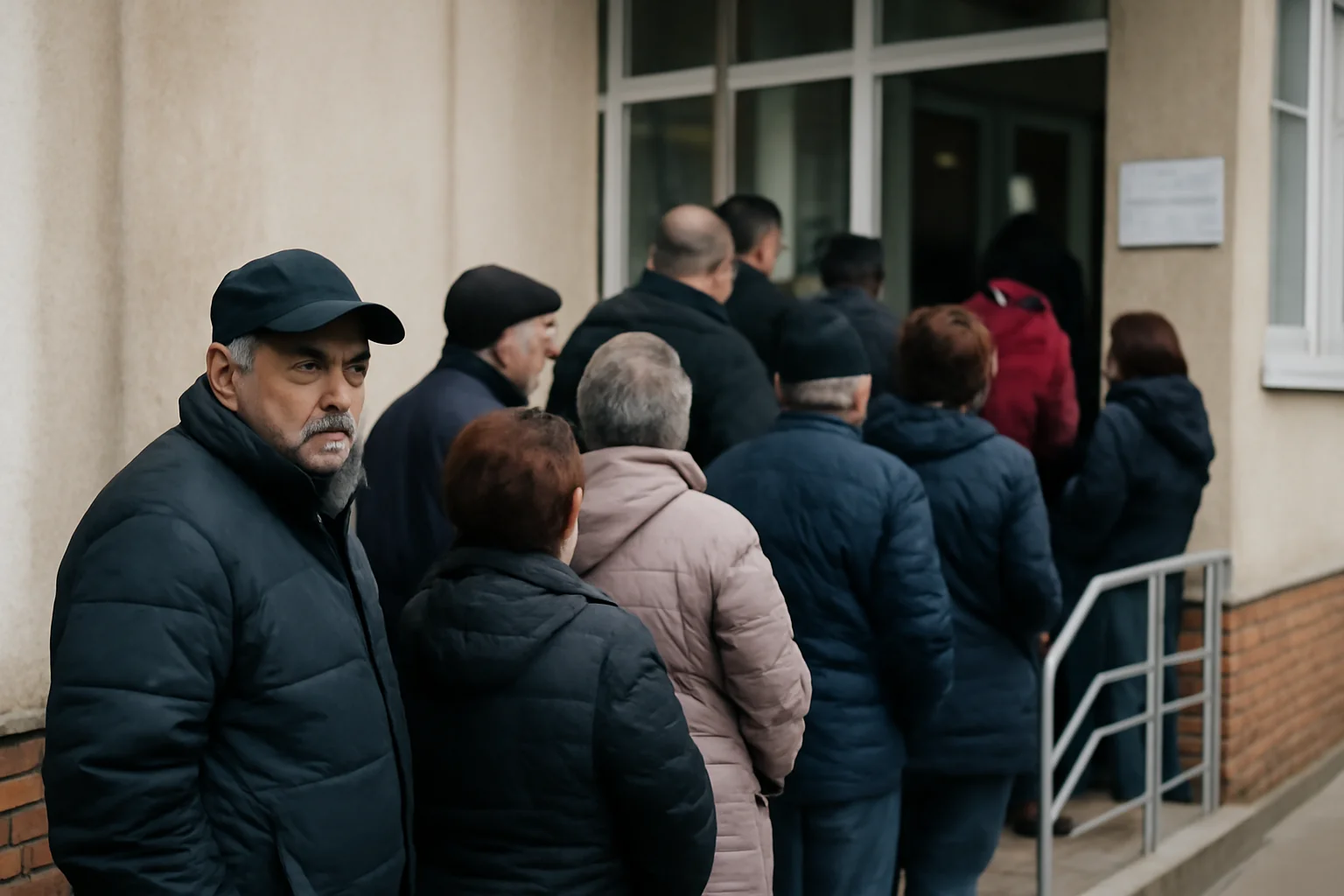 Cozi formate în fața Direcției de Taxe și Impozite Locale Galați înainte de startul plăților pe 2026