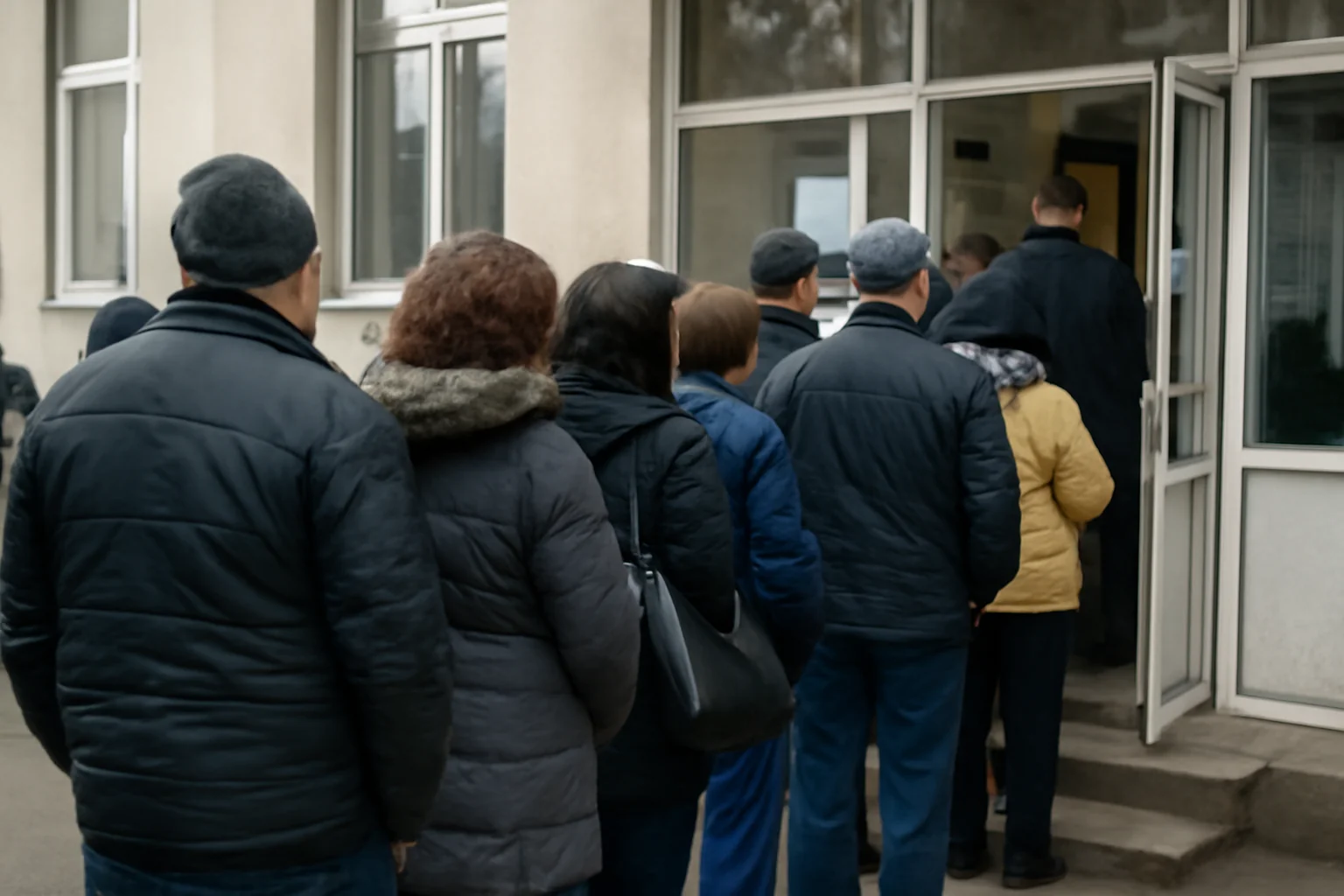 Cozi la ghișee pentru plata impozitelor locale majorate în Galați