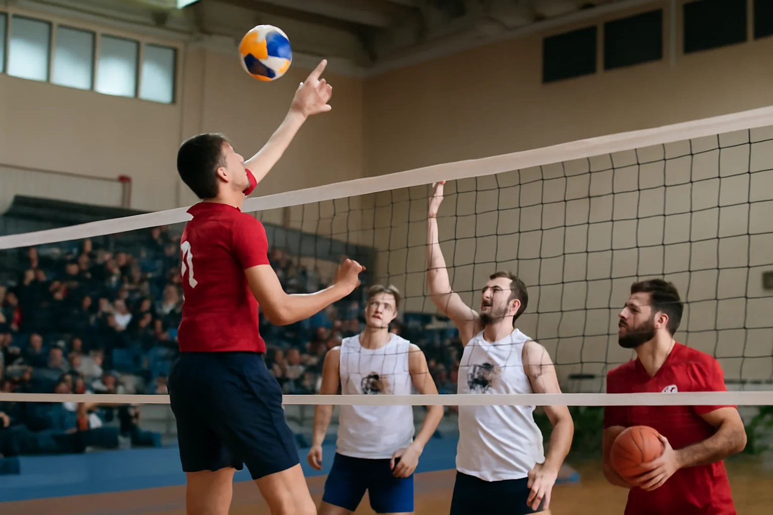 Cuplaj sportiv la Galați: meci de volei masculin CSM Arcada – Rapid București la Sala Sporturilor „Dunărea”