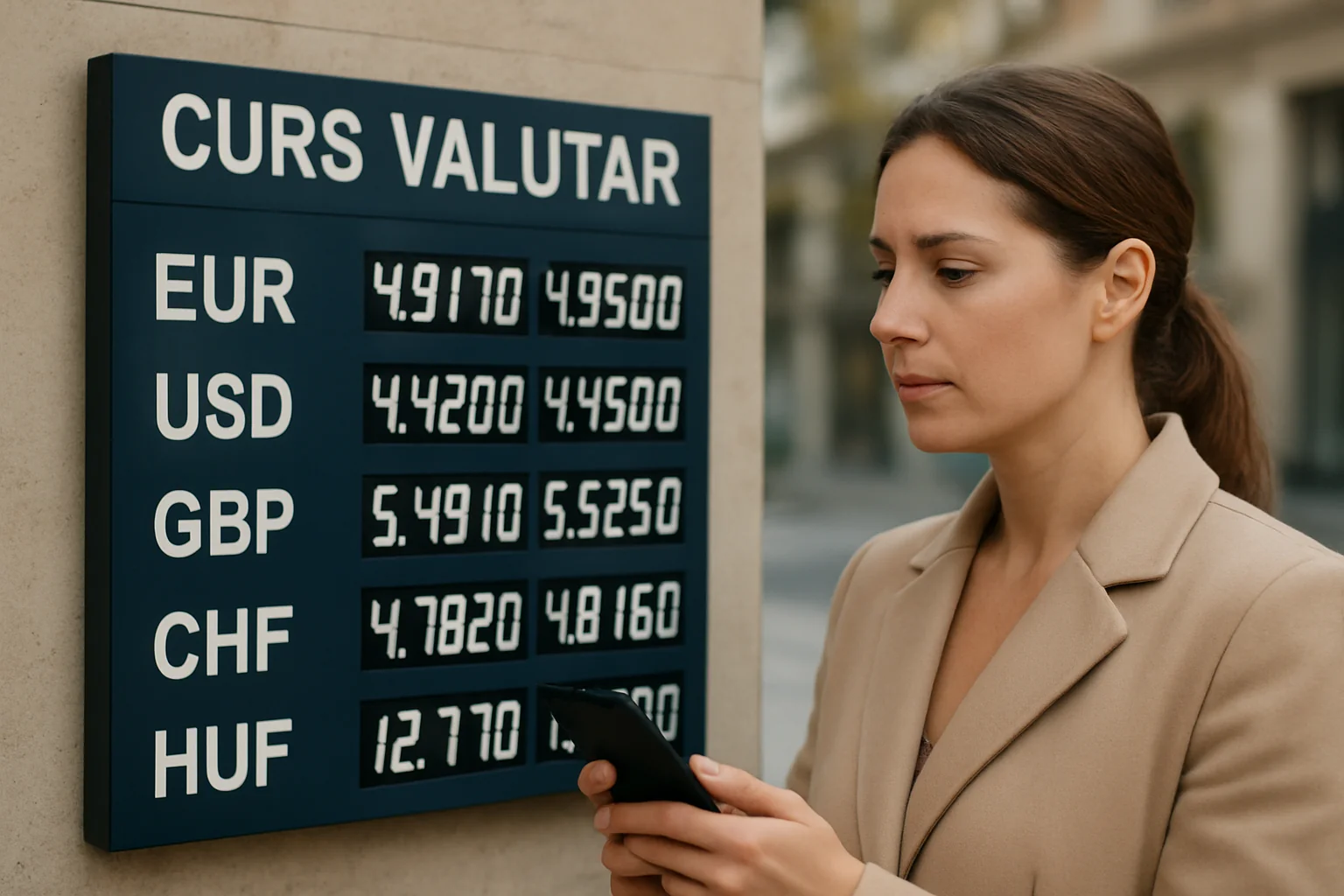 Curs valutar azi (BNR) – 2026-03-31