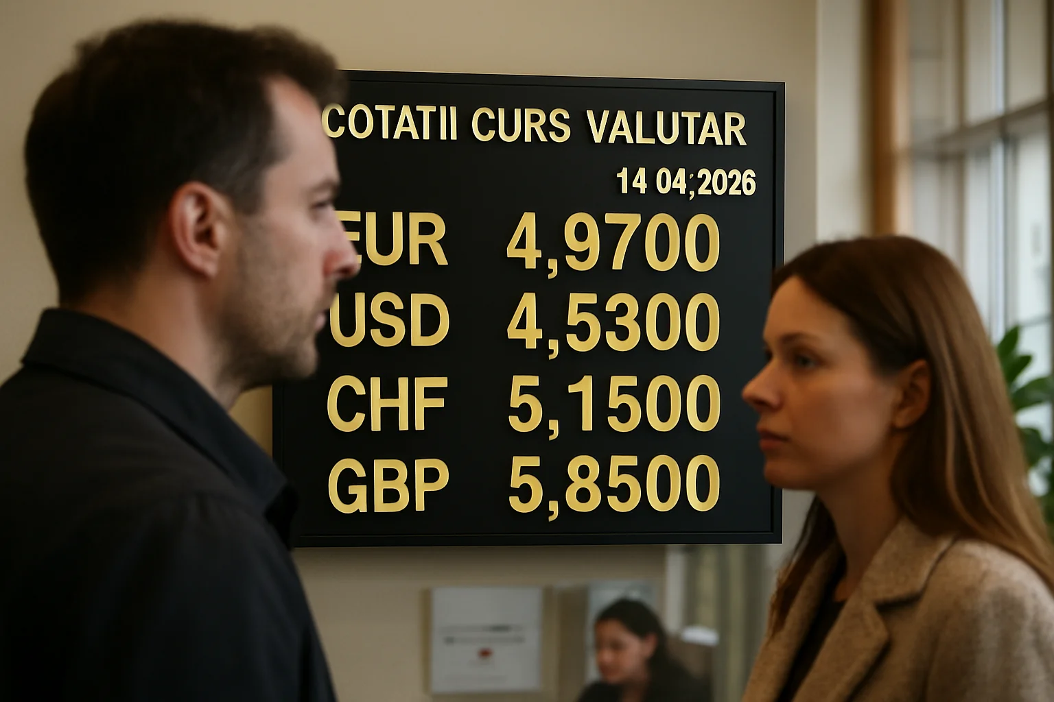 Curs valutar azi (BNR) – 2026-04-14