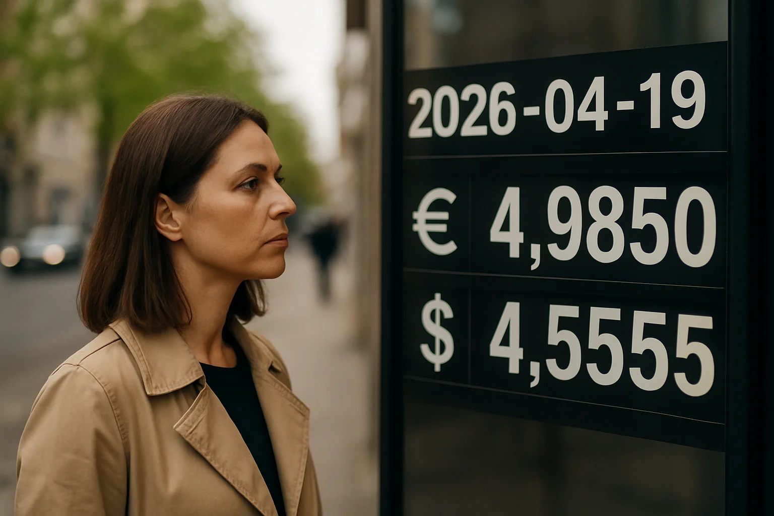 Curs valutar azi (BNR) – 2026-04-19