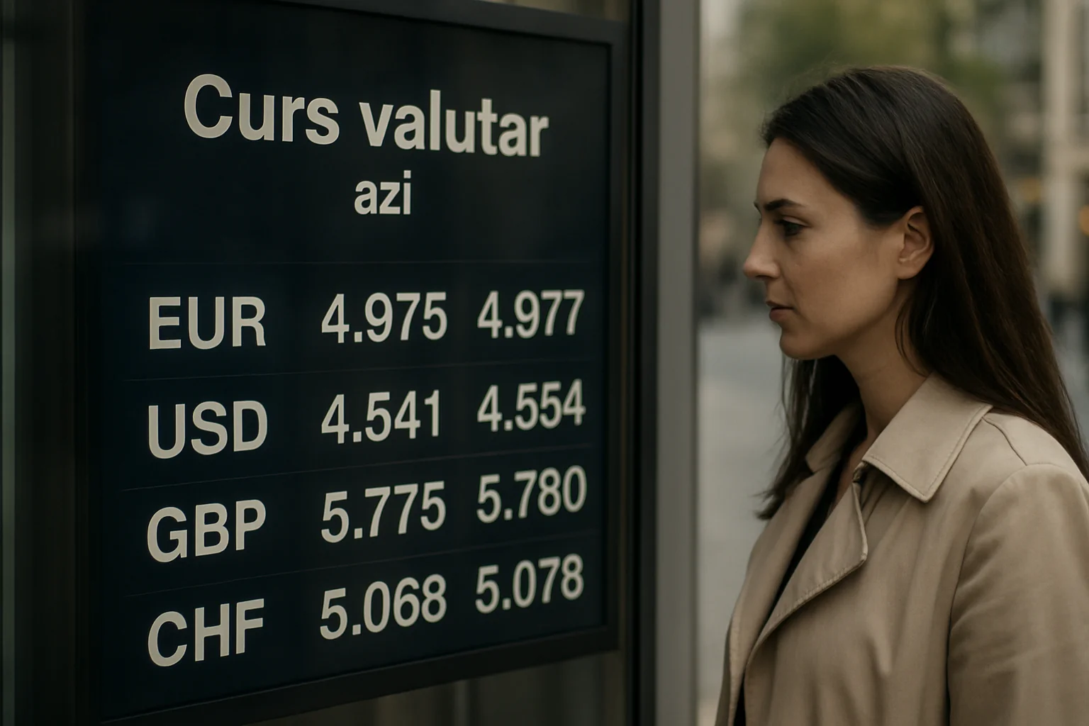 Curs valutar azi (BNR) – 2026-05-19
