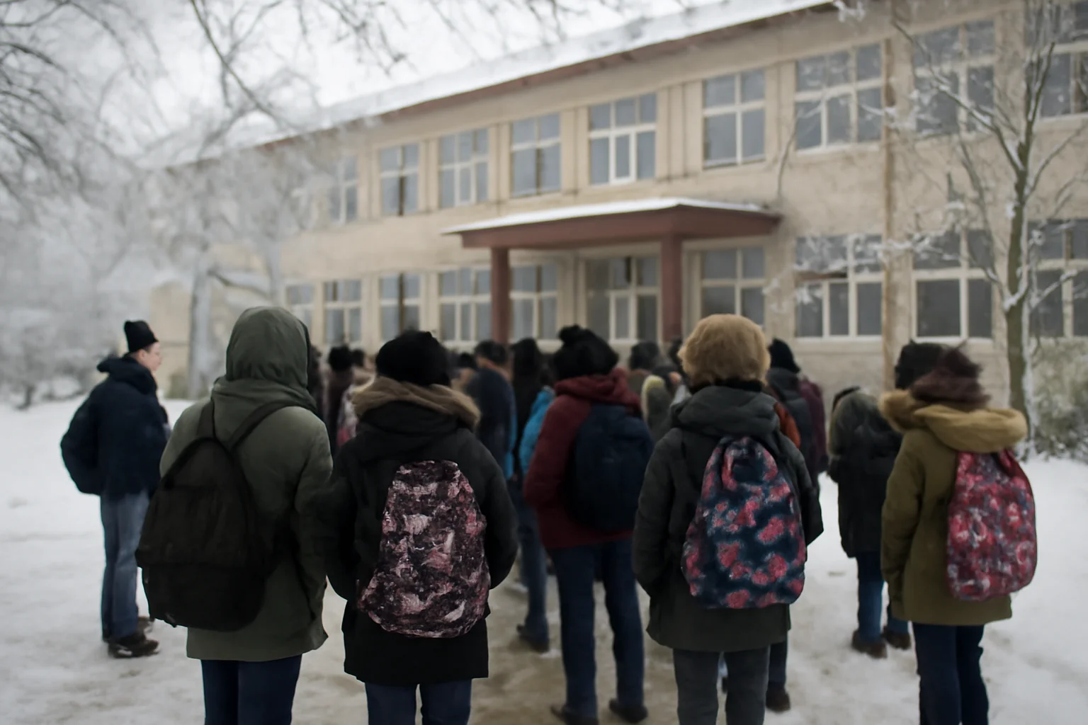 Cursurile față în față suspendate parțial în Galați din cauza vremii și a problemelor de infrastructură