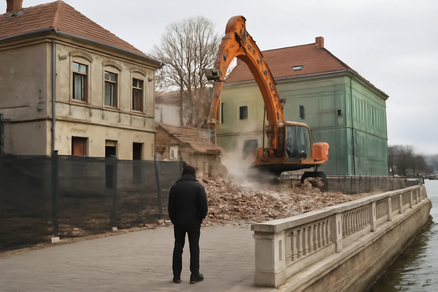 Demolările selective pe Faleza Dunării: Primăria explică excepțiile