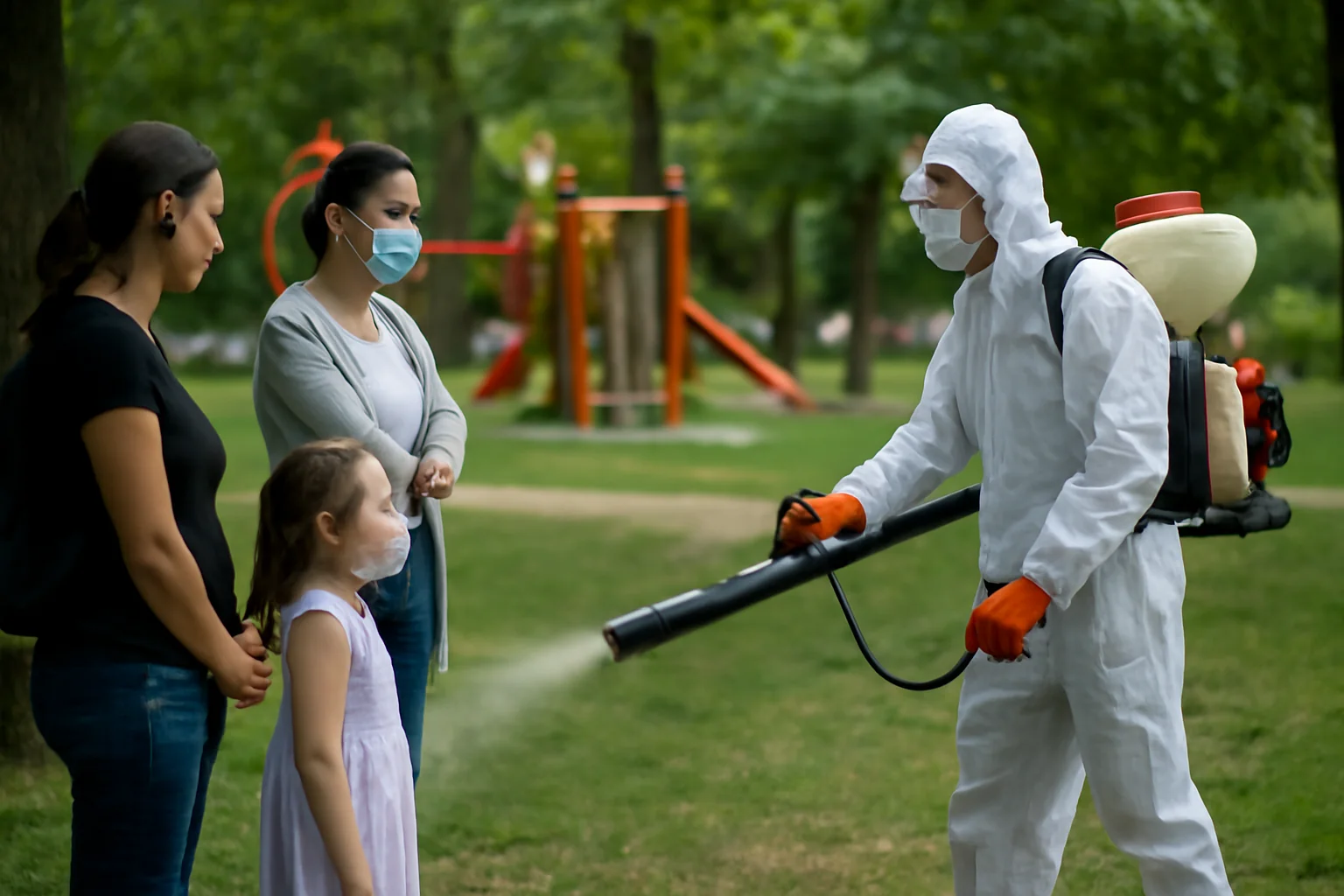 Dezinsecția în Galați: măsuri de protecție pentru parcuri și locuri de joacă