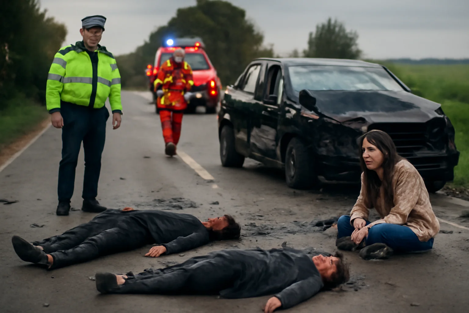 Doi tineri au murit și o tânără a fost rănită într-un grav accident pe DJ 252, lângă Galați