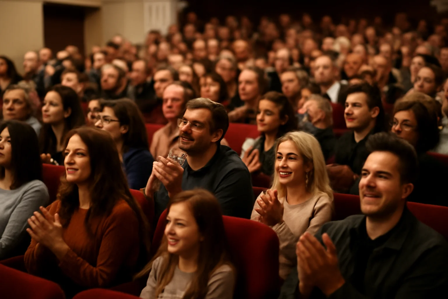 Două reprezentații ale Teatrului „Fani Tardini” din Galați atrag public numeros în weekend