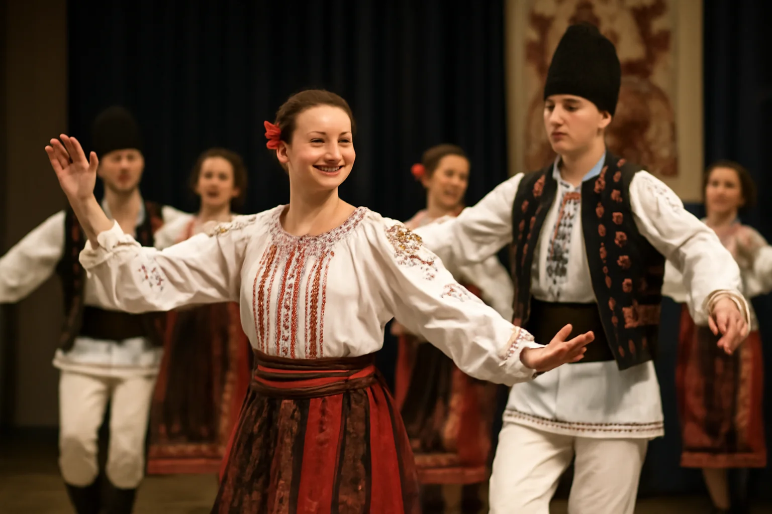 Eveniment folcloric unic dedicat Mărțișorului, organizat la Centrul Cultural Dunărea de Jos