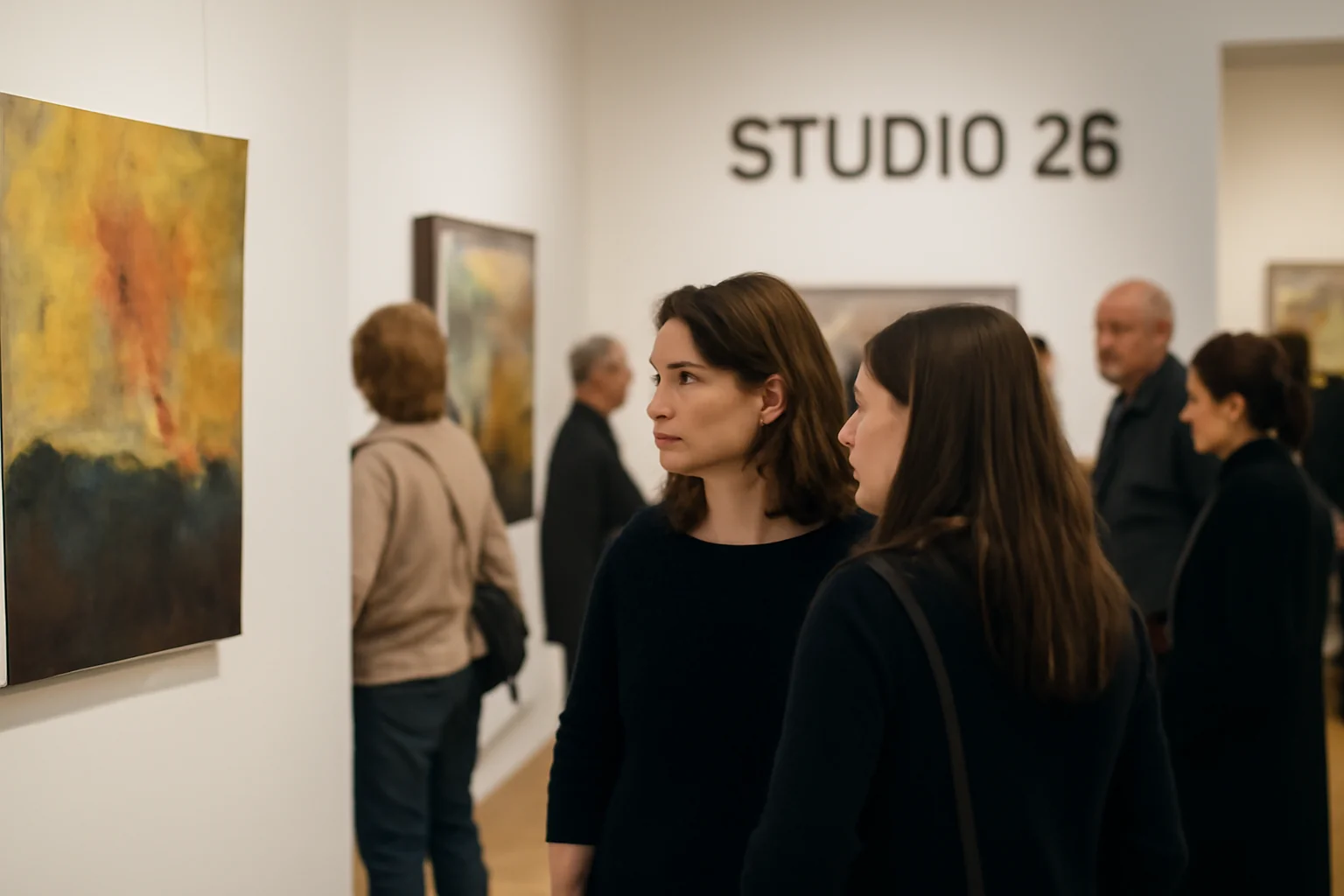 Expoziția „Studio 26” deschisă la Galeria „N. Mantu” din Galați