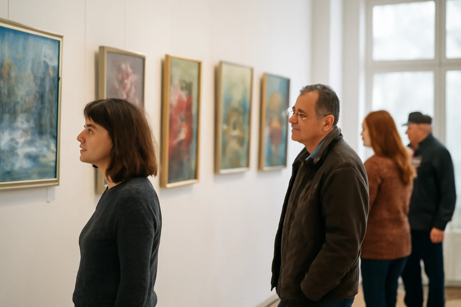 Expoziție de artă a plasticienilor din Galați deschisă la Bârlad în cadrul „Salonului de iarnă”