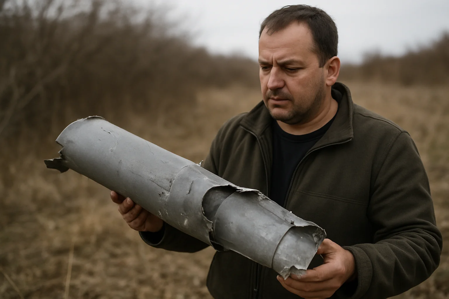 Fragmente de dronă, detonate controlat în Luncavița, Tulcea
