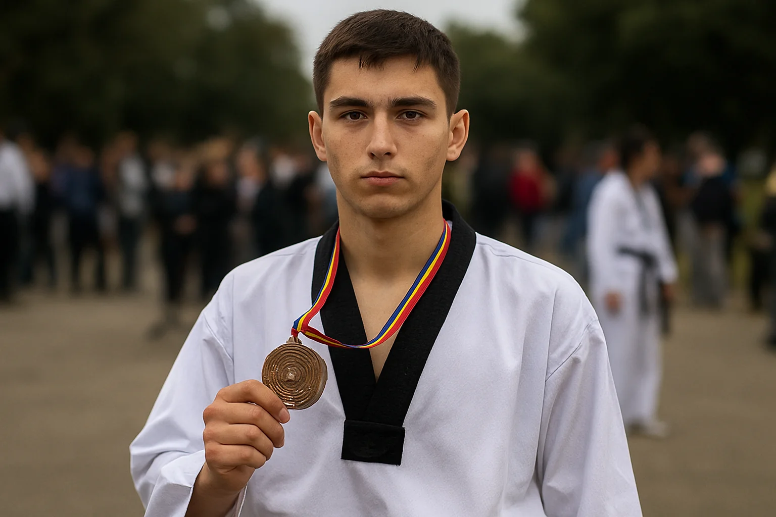Gălățeanul Gabriel Târziu, bronz la Campionatul Balcanic Taekwondo