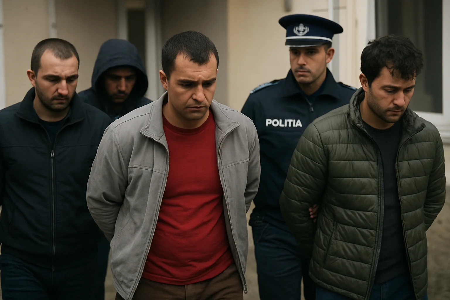 Gălățeni reținuți pentru înșelăciuni cu case modulare