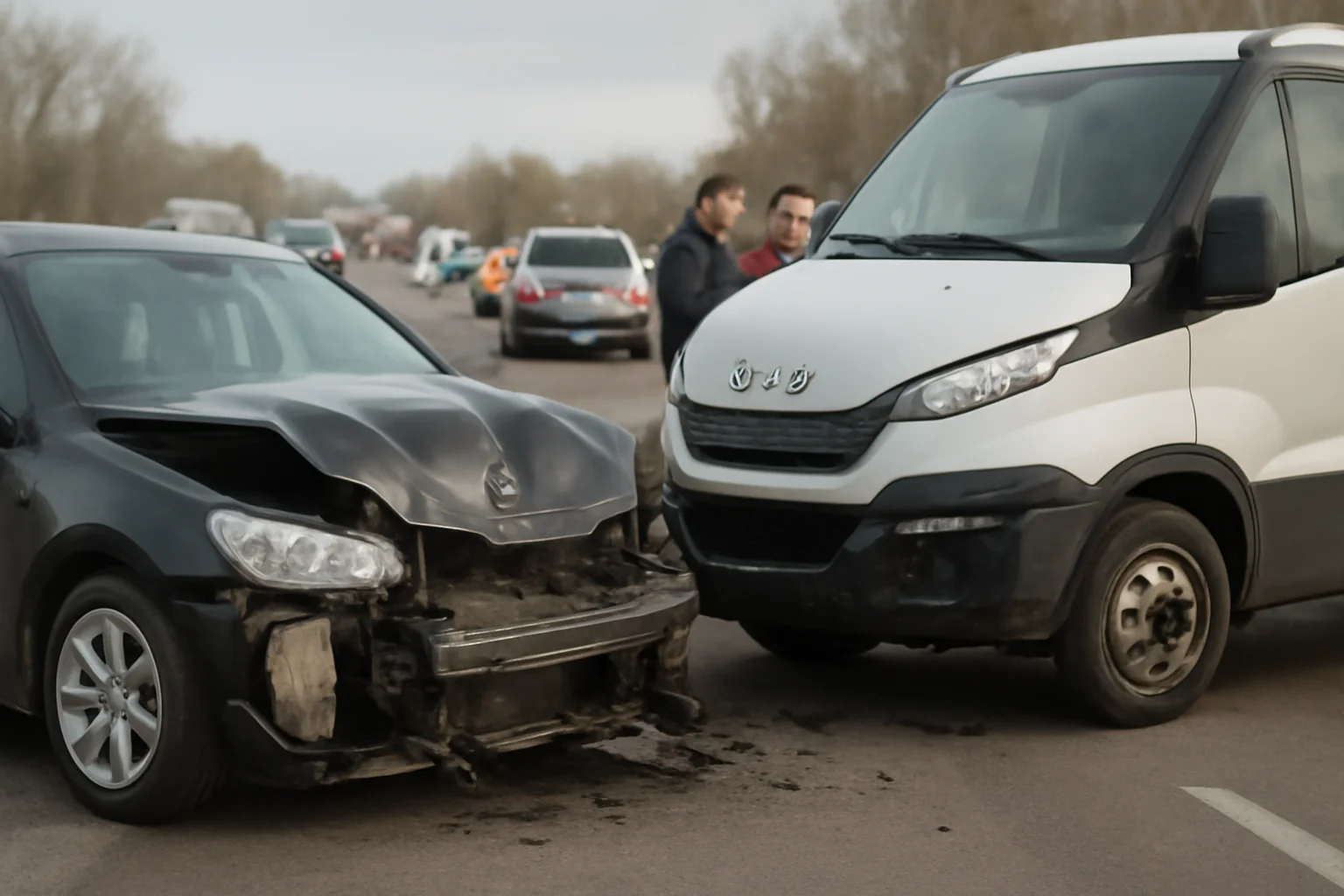 Galați: accident pe Poșta Veche, patru persoane rănite