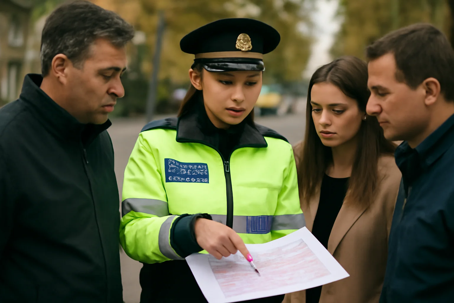Galați, strada George Coșbuc: mașină cu numere provizorii expirate