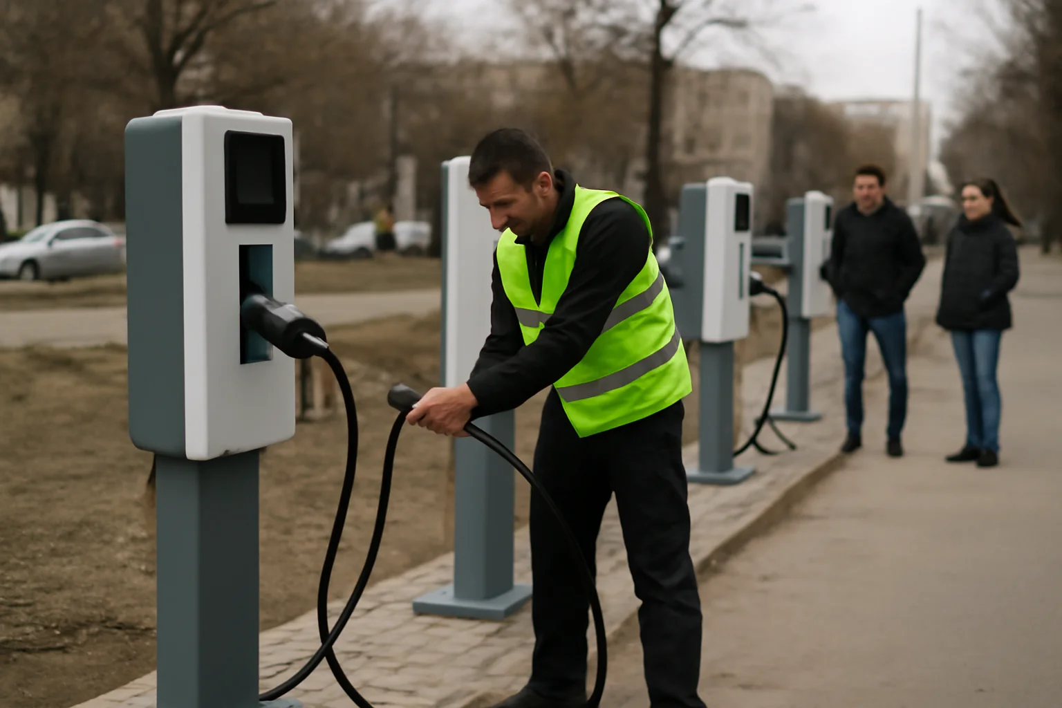 Galați va avea 159 noi stații de încărcare pentru electrice