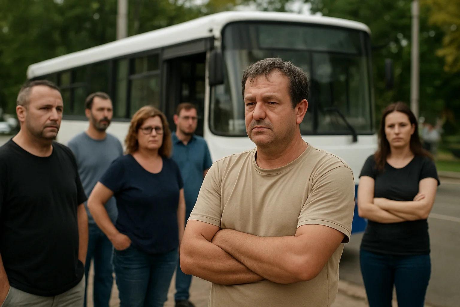 Greva de avertisment la Transurb Galați, 10 iulie