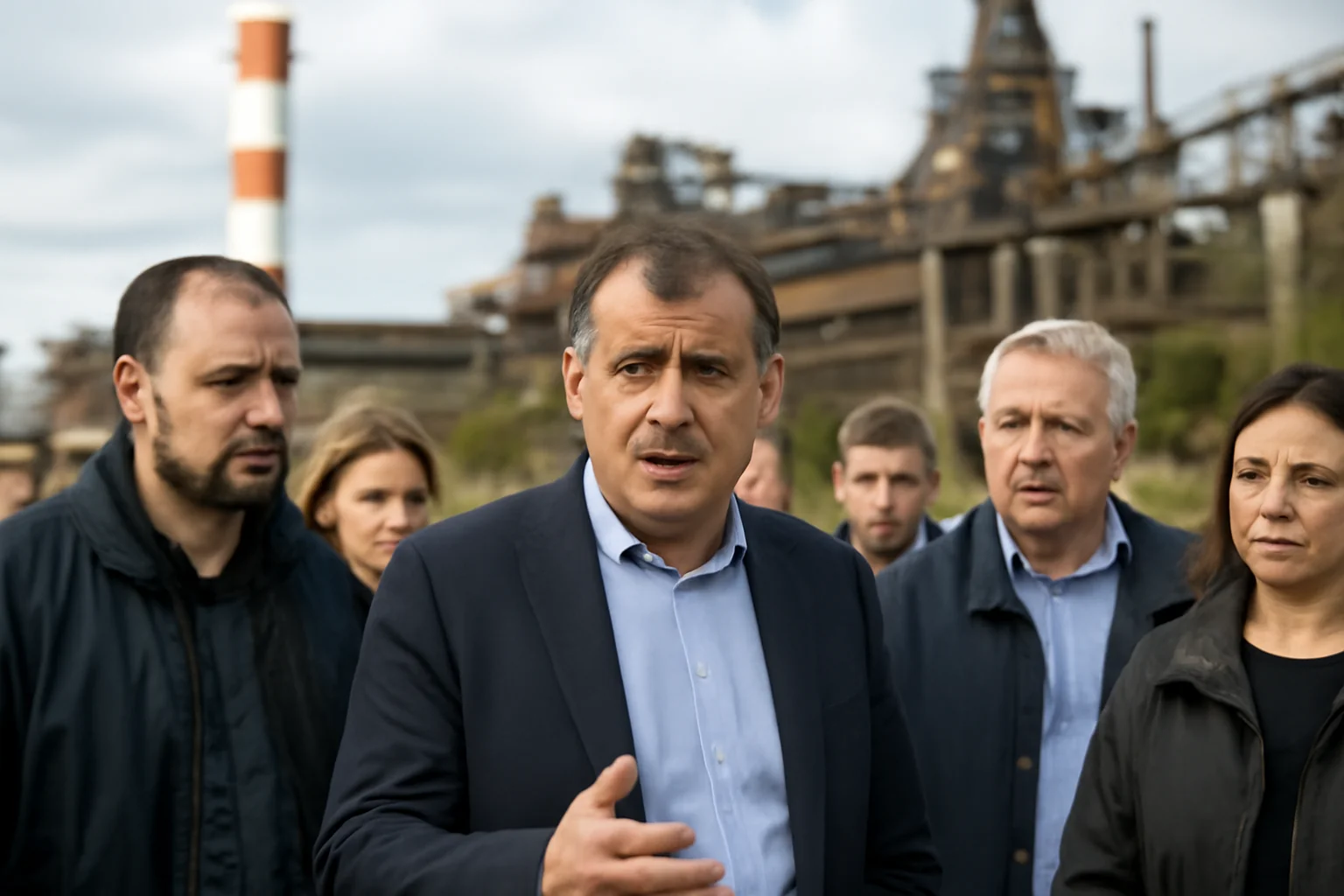 Guvernul transformă combinatul siderurgic din Galați în obiectiv strategic național și îl scapă de faliment