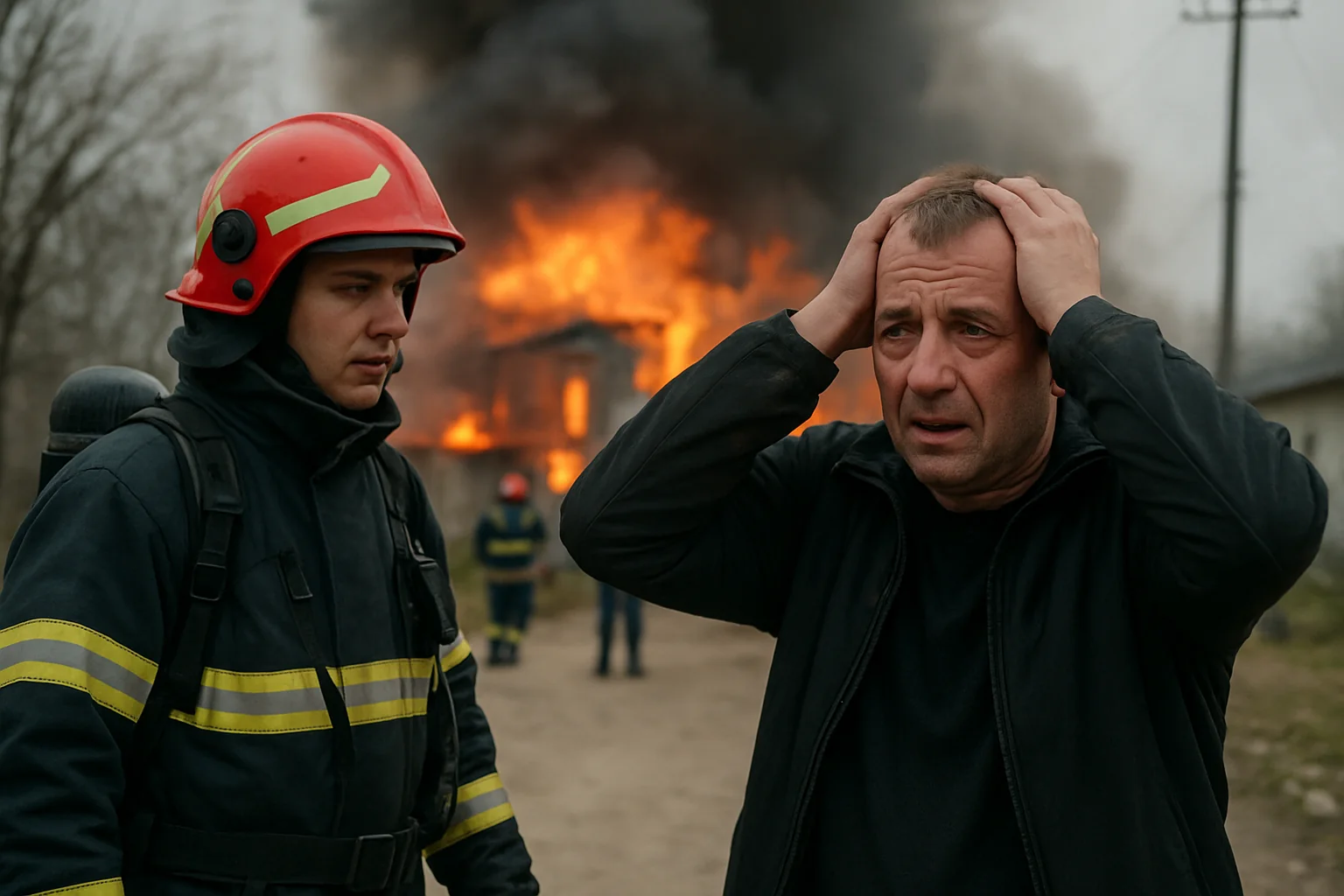 Incendiu tragic la Brăila: un bărbat a decedat