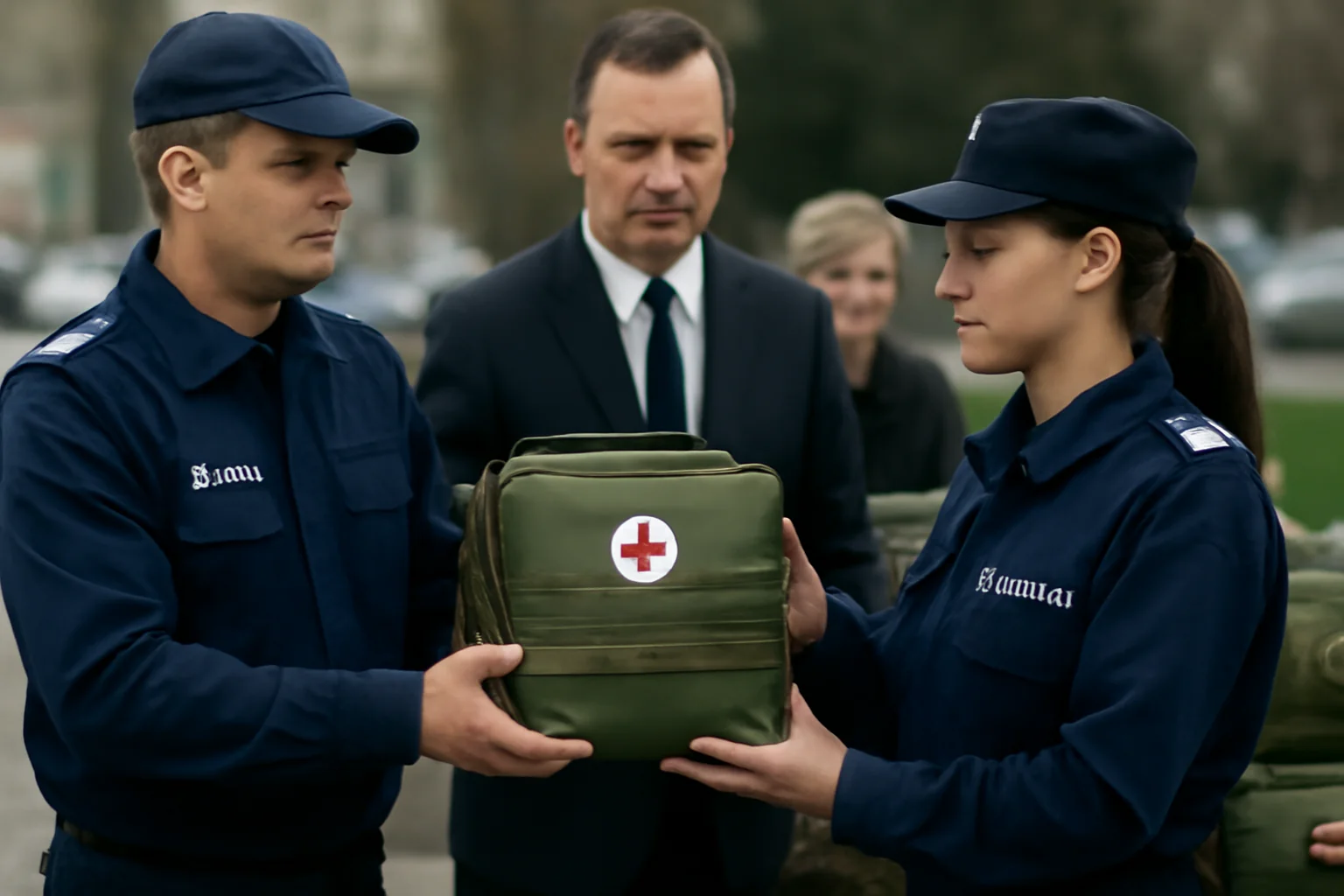 Jandarmeria Galați, dotată cu 20 de kituri medicale tactice de prim-ajutor prin proiect european