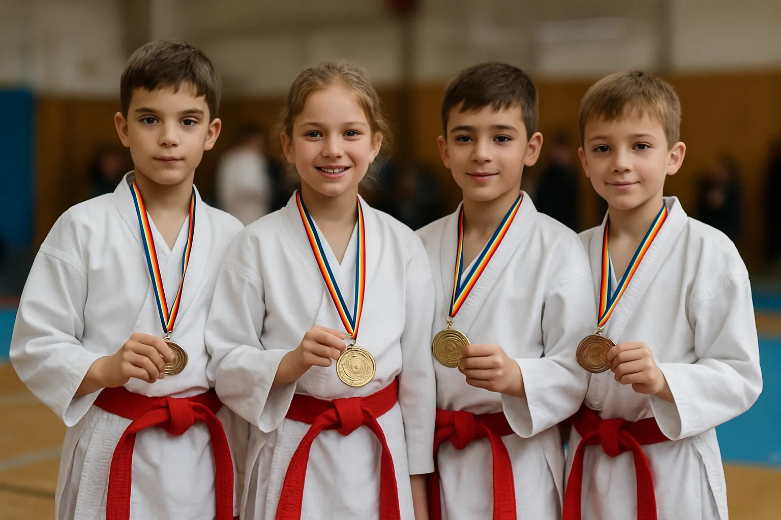 Karateka CSM Galați, rezultate bune la Naționalele de la Iași