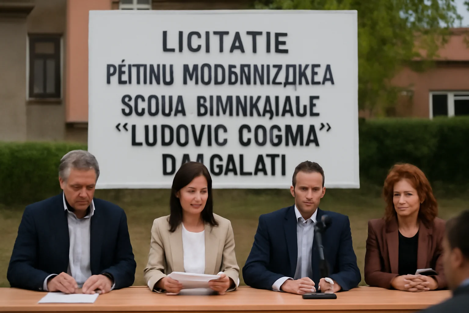 Licitație lansată la Galați pentru modernizarea Școlii Gimnaziale „Ludovic Cosma”
