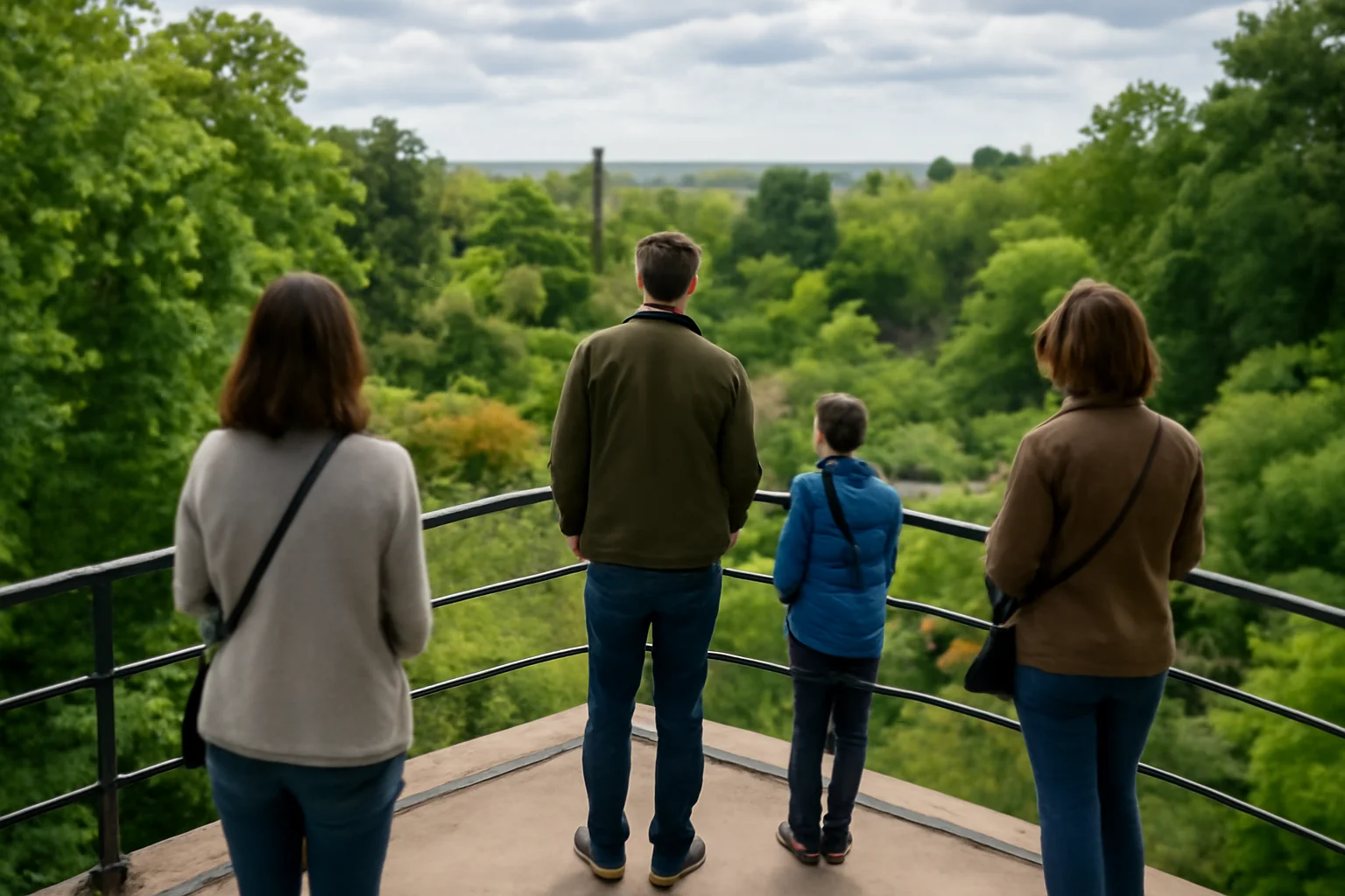 Lift panoramic nou la Grădina Botanică din Galați va oferi vedere de la 20 de metri înălțime