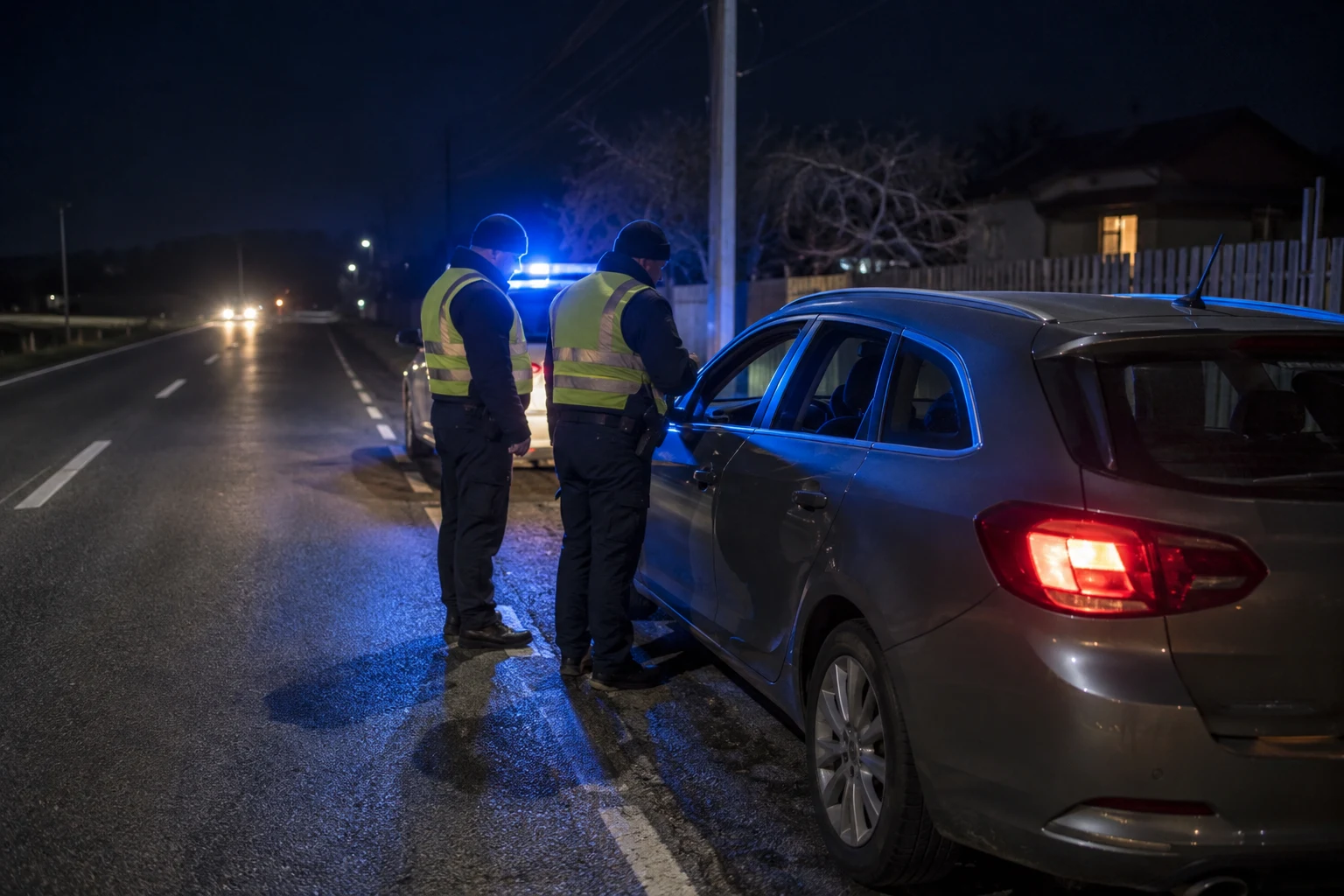 Lungești, DJ 242C: șofer cu 0,47 mg/l alcool — mostre biologice