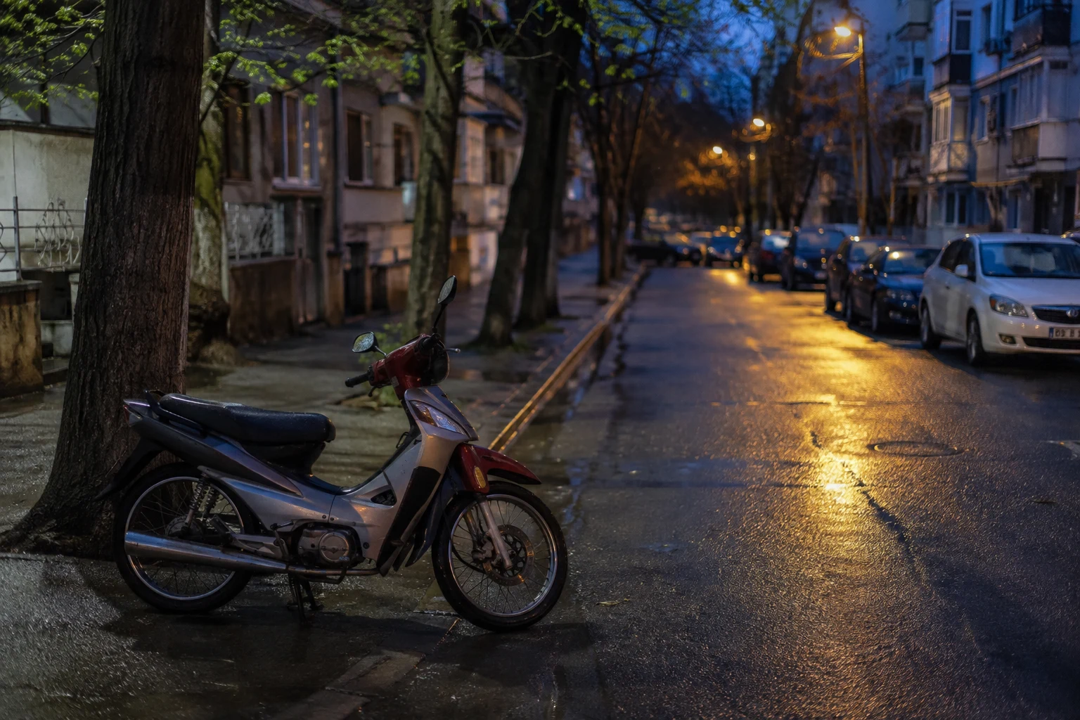 Minor de 17 ani, prins pe moped pe Roșiori fără permis AM