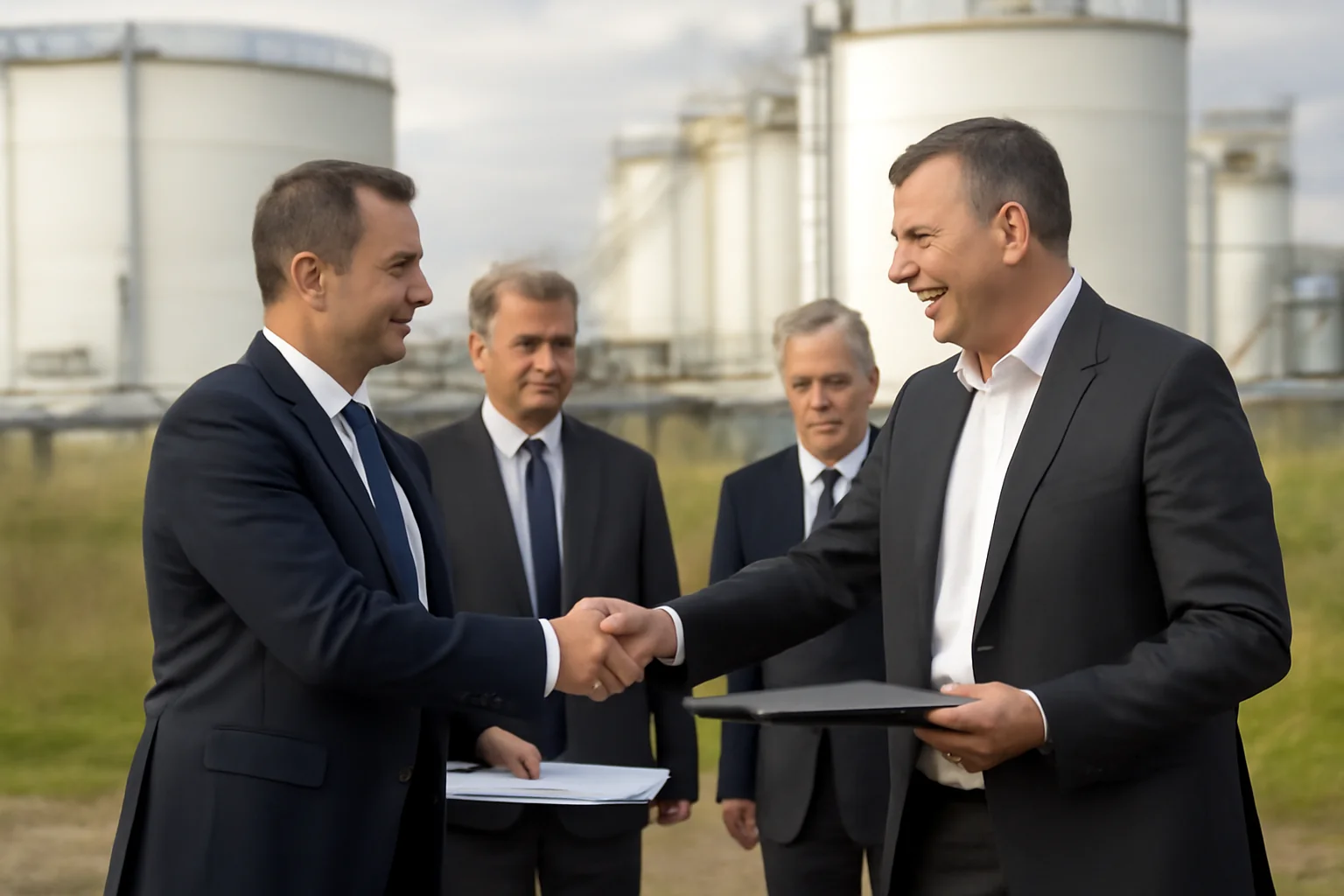 OMV Petrom anunță la Galați un parteneriat pentru extinderea capacității de stocare a bitumului