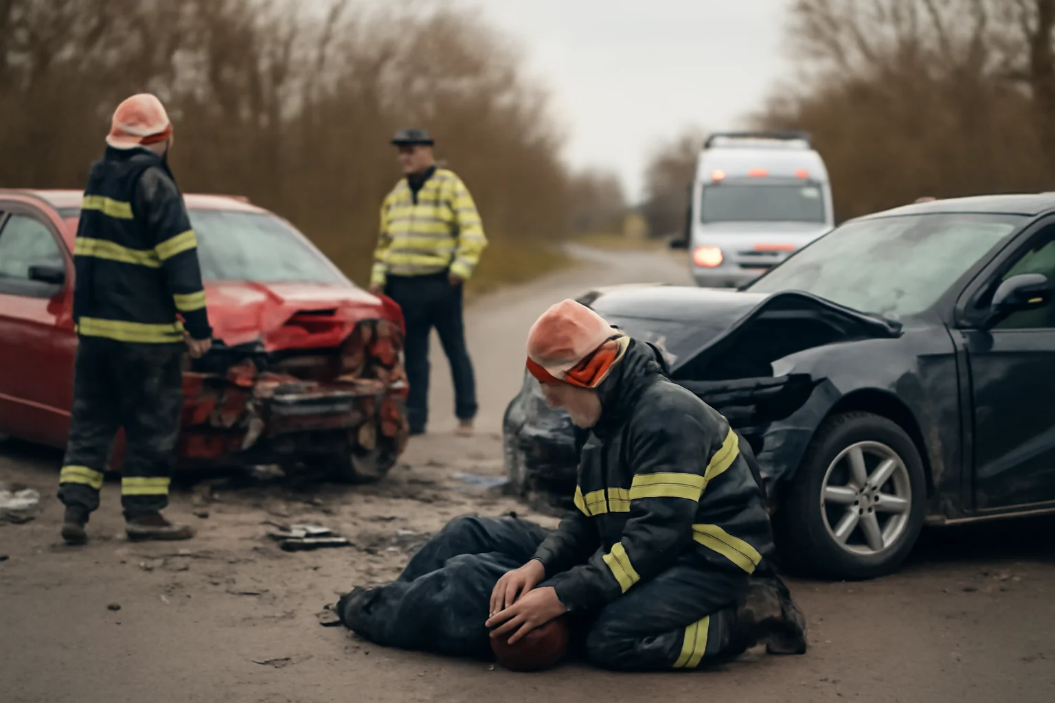 Opt persoane rănite într-un accident pe DN 25, lângă Galați, printre victime un copil de 3 ani