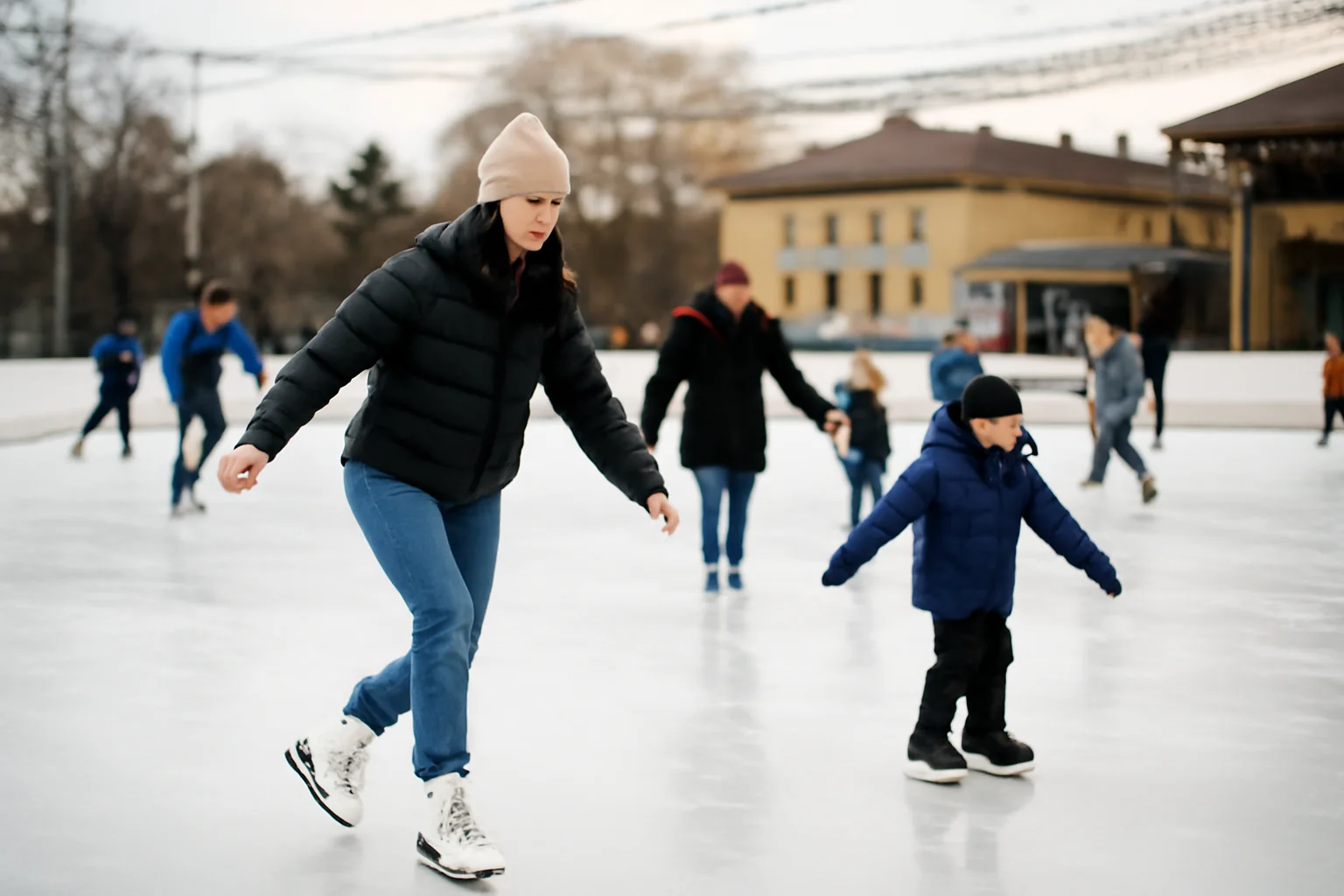 Patinoarul din Galați își reia activitatea pentru public în weekend