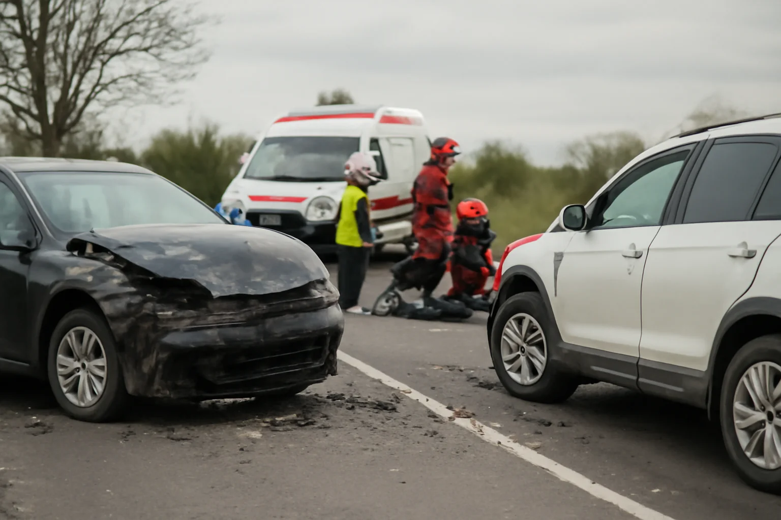 Patru persoane rănite într-un accident pe DN26, lângă Galați