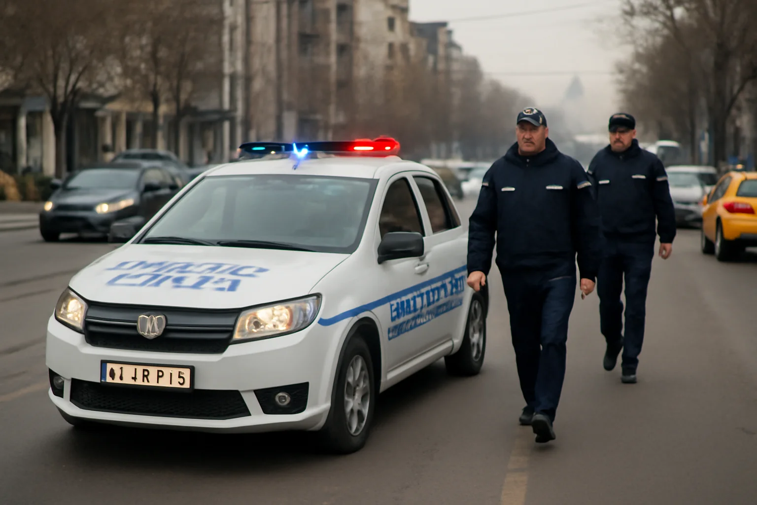 Patrule ale Poliției Locale pe arterele principale din Galați, între 6 și 9 februarie